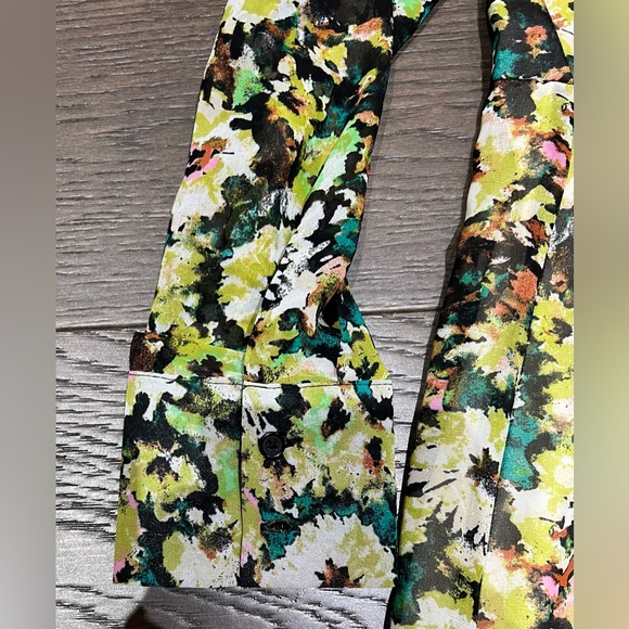 Womens Vero Moda mini skater floral dress sz L - Picture 11 of 12